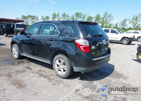 2017 Chevrolet Equinox Ls из США, поврежденный, VIN 2GNALBEK8H1566416